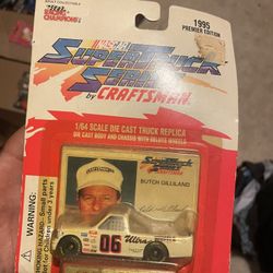 1995 NASCAR Super Truck series #06 Butch Gilliland Ultra  racing champions red