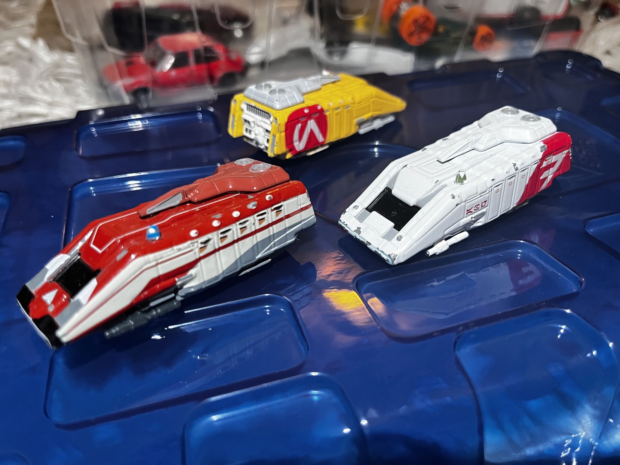 !3 Disney Star Tours StarSpeeder 1000 Star Wars Limited 1:64 Diecast RARE HTF