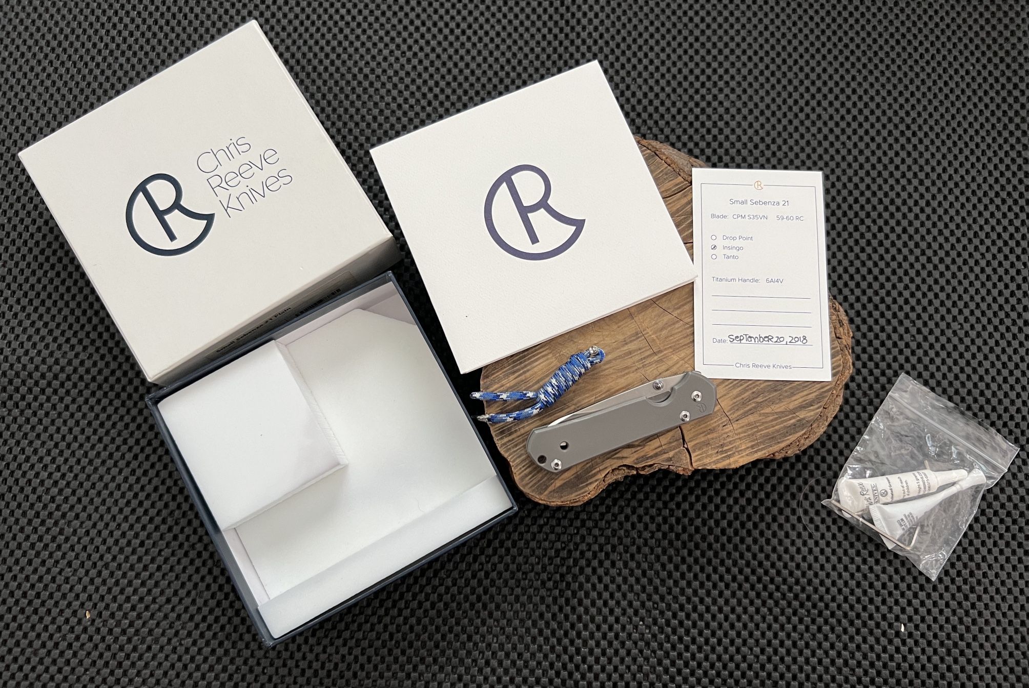 Chris Reeve Small Sebenza 21 Insingo, CRK Knife
