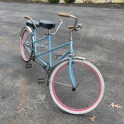 Schwinn tandem bike 1967 ride smooth like a Cadillac