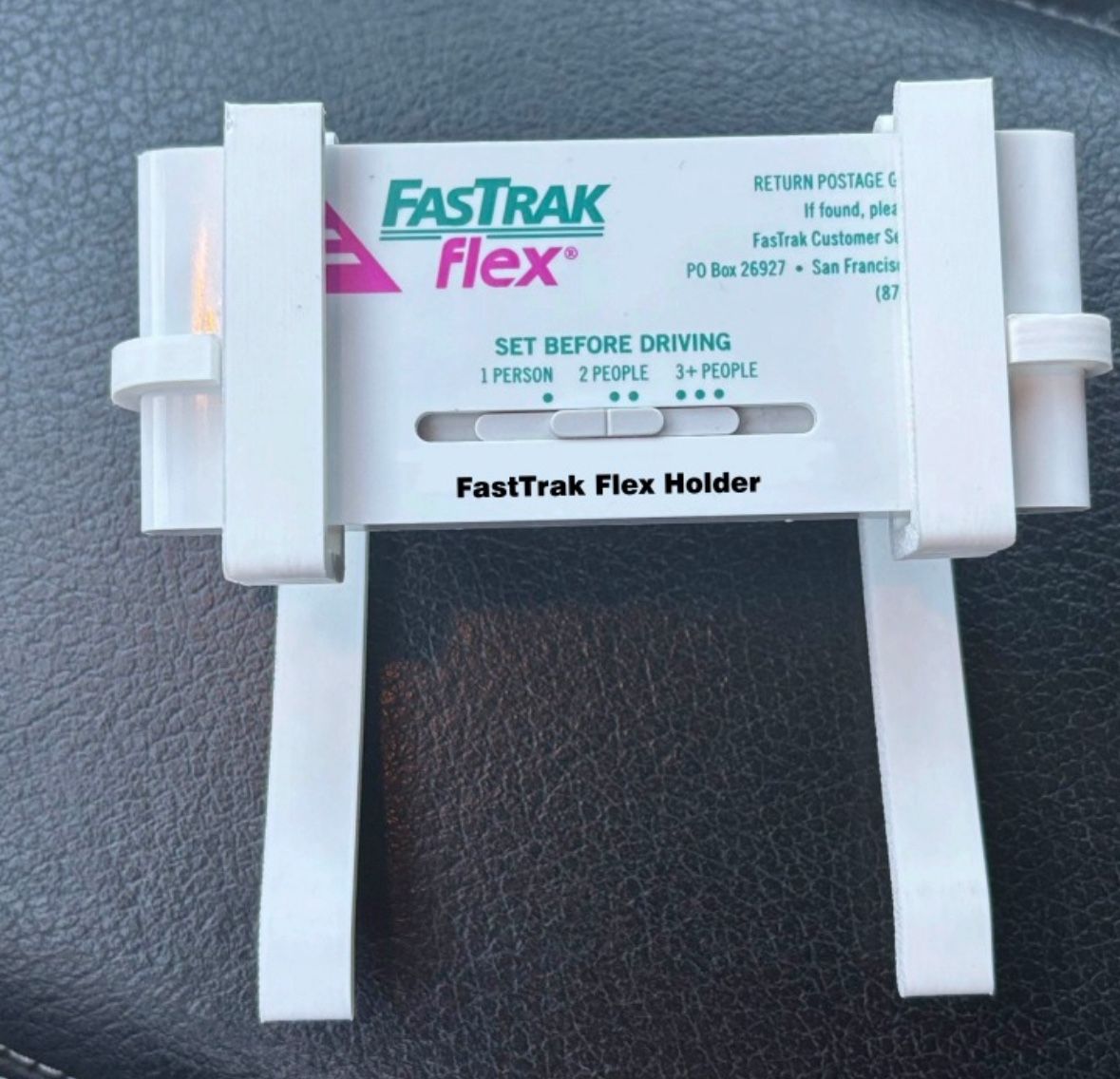 🚗 FasTrak Flex Holder 🚗 2 Pack  🚗 Multi-Color