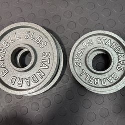 Olympic Weights 5lb & 2.5lb 