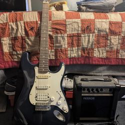 Electric guitar & Small Amplifier Combo **Read Description**