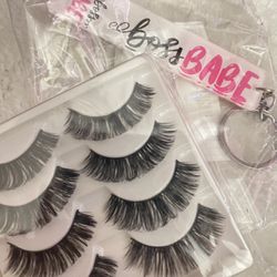 Volume Lashes + Keychain ❀˖°