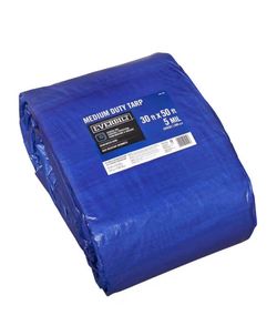 Everbilt Blue Medium Duty Tarp 30 ft. x 50 ft.