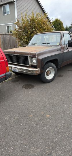 1977 Chevy c20 camper special pickup for sale