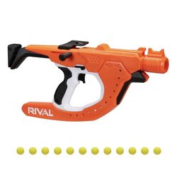 Nerf Rival Curve Shot - Sideswipe XXI-1200 Blaster - Fire Rounds to Curve Left, Right, Downward or Fire Straight - 12 Rival Rounds