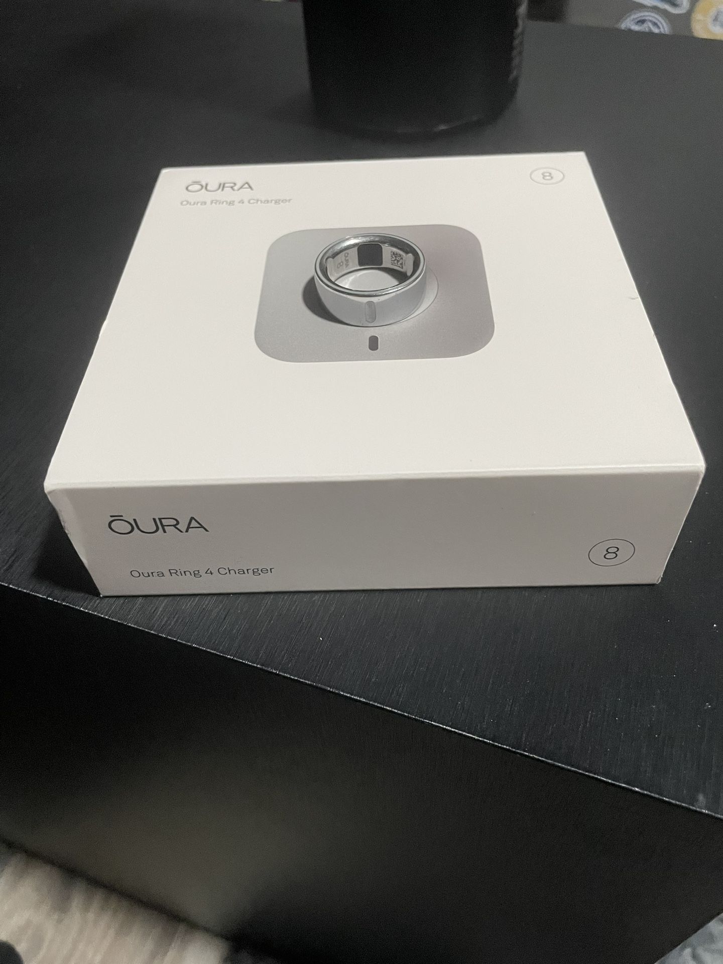 Oura Silver Ring Gen 4 Size 8