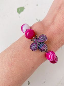 Handmade Agate bracelet