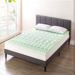 Mellow  Twin 4 Inch Memory Foam Mattress Topper