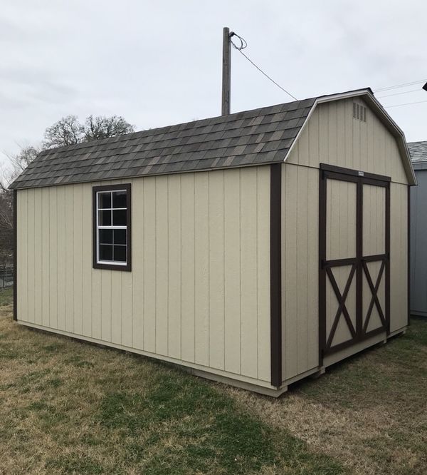 12x16 Shed Portable Building Barn For Sale In Kyle Tx Offerup