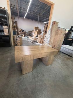 Wooden Dining Table,Rectangular Center Table,Spacious Coffee Table