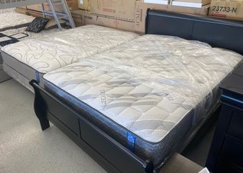 furniture mattress bed frame box spring bunk bed twin full queen king