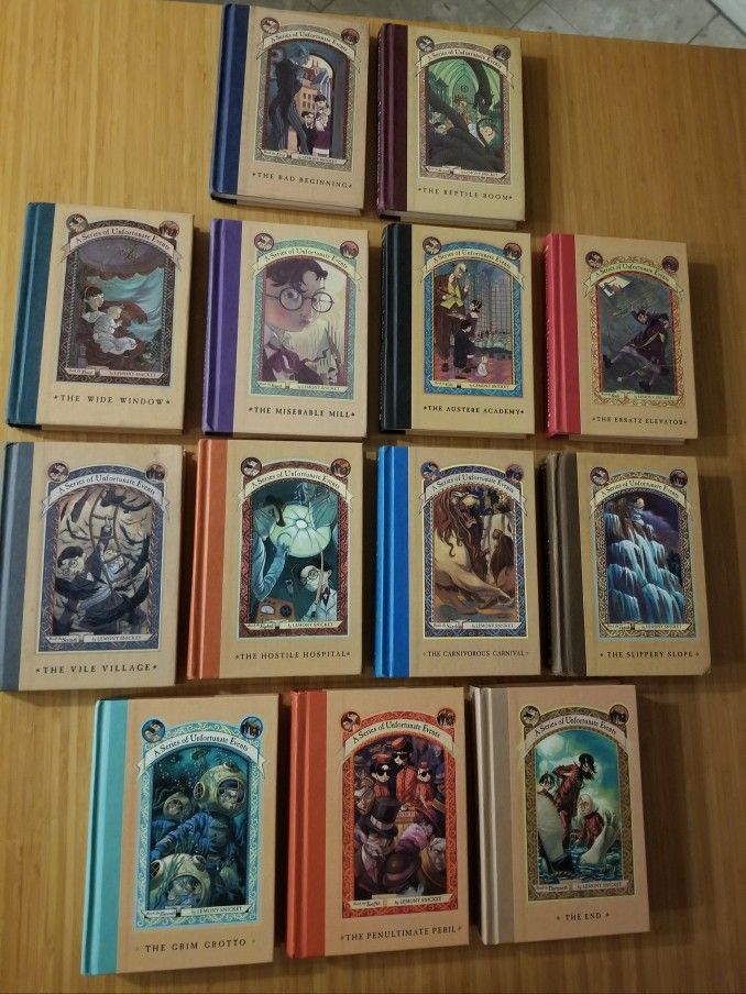 Series Of Unfortunate Events Complete Set