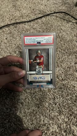 Psa 10 Joe Montana Auto Numbered 12/50