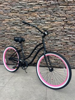 Phat Cycles “ SeaWind “ 26 inch Beach Cruiser Matte Black