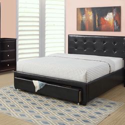 Queen Bed With Mattress