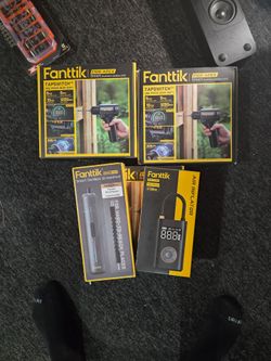 Fanttik Pro Tool Bundle: Drill, Screwdriver & Air Inflator – All New in Box!