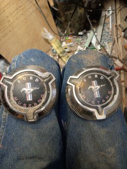 In relatively okay shape 1967 Ford mustang gas caps two of them two for $70 or $35 each