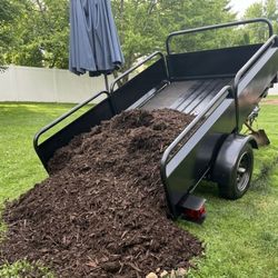 Utility Manuel dump trailer
