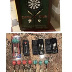 Dart Cabinet And Darts Preloved 
