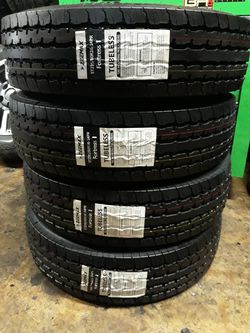 4 NEW TRAILER TIRES 14PLY) SIZE 235/80/16