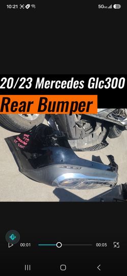 2023/2024/2025 Mercedes Glc 300 Rear Bumper Cover