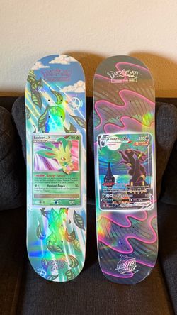 Santa Cruz Pokémon x Santa Cruz Skateboard Leafeon & Umbreon VMAX