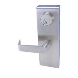 Brushed Nickel Flat Entry ADA Lever