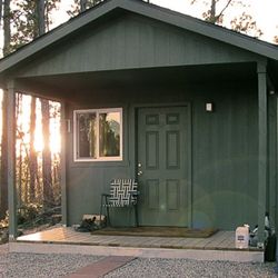 Spacious Weekender style shed with beautiful porch 