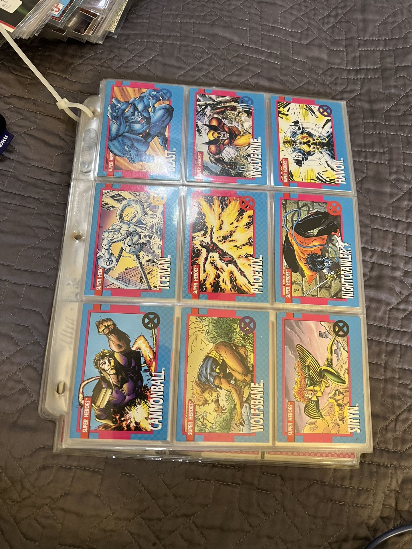 1992 Impel Uncanny X-Men Complete Base Set 1-100 Cards Marvel Comic Series 1 J