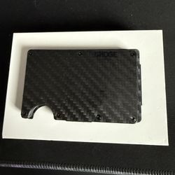 Carbon fiber ridge wallet