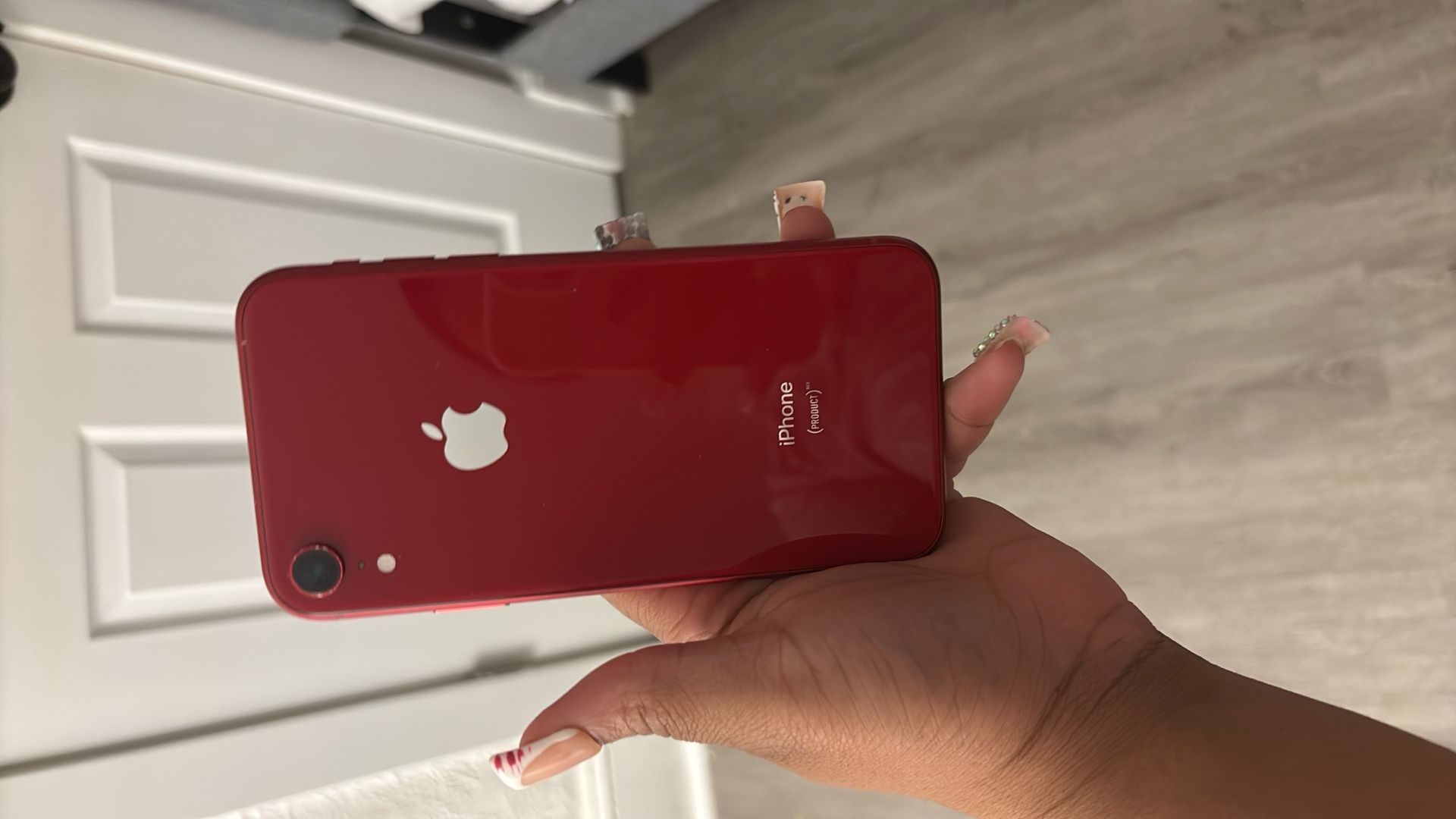 Red iPhone XR 