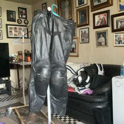 Motor Cycle Pants Triump Leather