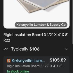 Styro insulation Priced To Move