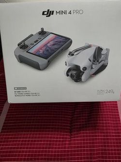 DJI Mini 4 Pro Fly More Combo Camera Drone (with RC 2 Remote).