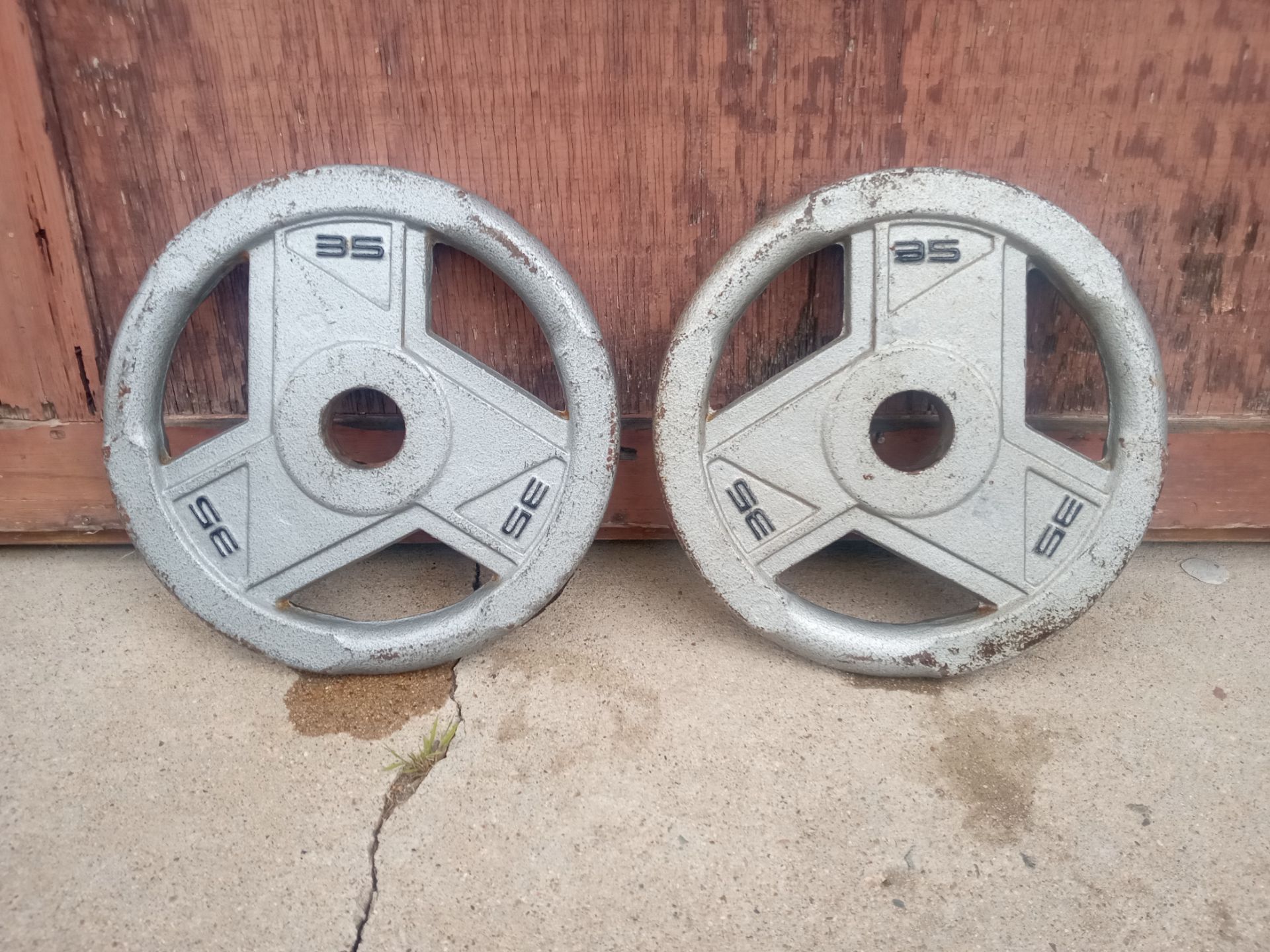 35lbs Olympic Weight Plates