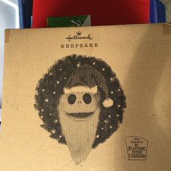 New In Box. Jack Skellington     Nightmare Before Christmas     Wreath