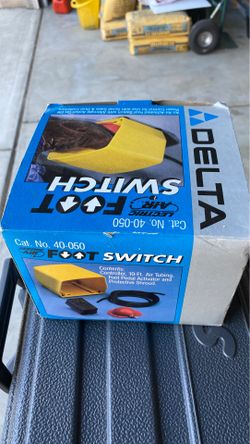 DELTA No.40-050 Lectric-Air Foot Switch brand new open box.