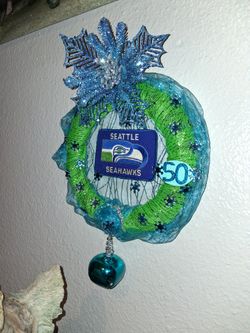 50 Years Seattle Seahawks Handmade Wall Decor