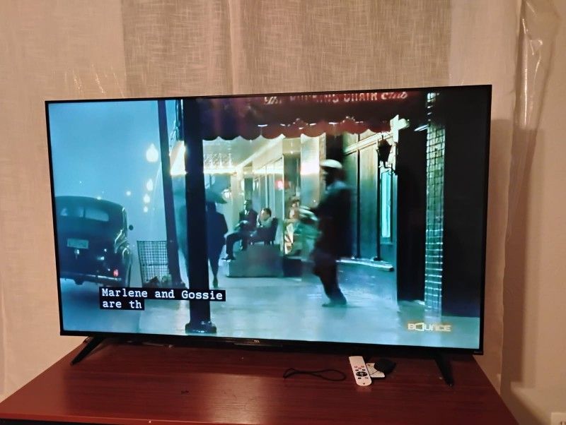 55 inch TCL Roku TV