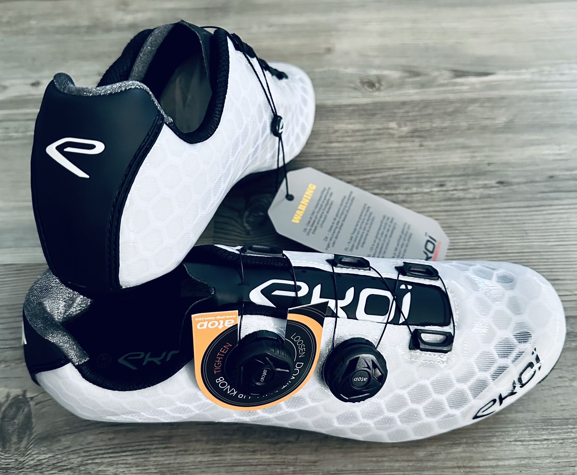 EKOI Perf R4 EVO LIGHT White Shoes - EKOI