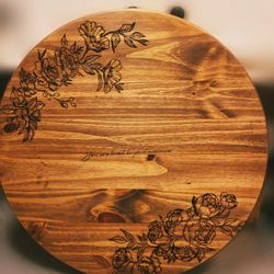 Custom Wood Burning