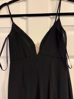 Black evening gown