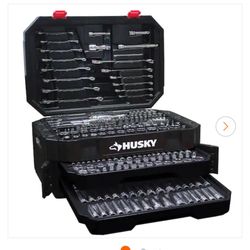 Husky Mechanics Tool Set 290 Piece 