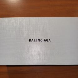 Balenciaga Passport 2 Tickets leather wallet