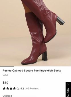 Knee-High Boots 7 1/2