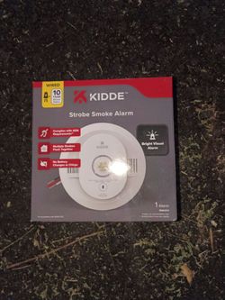 Kidde strobe smoke alarm