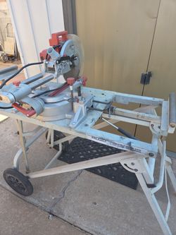 Utility miter 10in. Saw and table