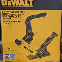Dewalt 2-in-1 Pneumatic 15.5-Gauge and 16-Gauge Flooring Tool